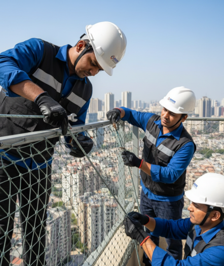 Safety Net Installation