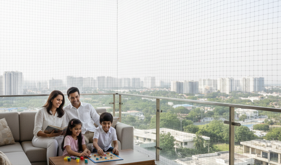 Balcony Safety Net Installation Hyderabad