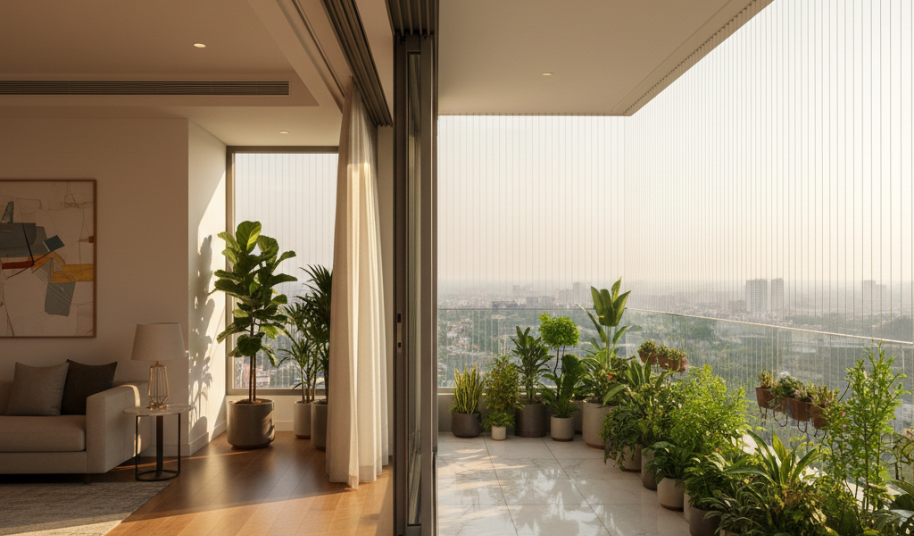 Invisible Grill Installation in Hyderabad - Modern Safety Solution